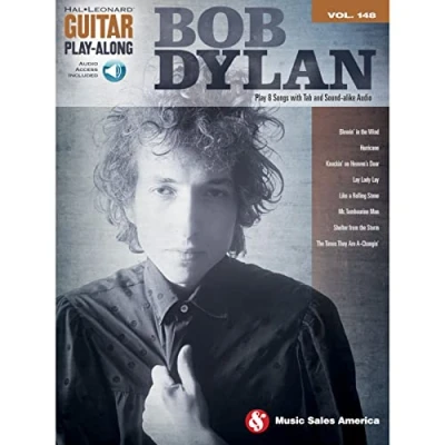 Abbildung von Bob Dylan: Noten, CD für Gitarre (Hal Leonard Guitar Play Along, Band 148): Along Volume 148 148)
