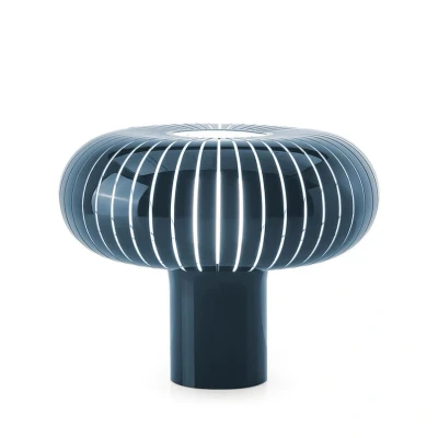 Abbildung von Kartell Tischleuchte Teresa Special Edition, petrol, Ø50cm