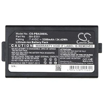 Abbildung von CS PBA300XL Akkus 3300mAh Kompatibel mit [Brother] P Touch H300/LI, PT E300, E500, E550W, H300, H300LI, H500LI, P750W Ersetzt BA E001, PJ7