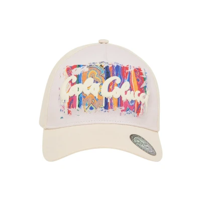 Abbildung von Carlo Colucci Druck Dennert Cap, Herren, Größe: One Size, Creme