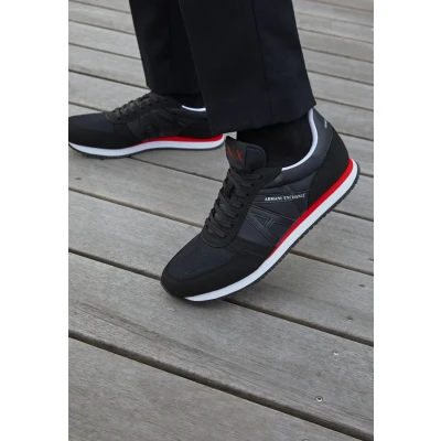 Abbildung von Armani Exchange Sneaker low, Herren, Größe: 42.5, Full black Schuhe