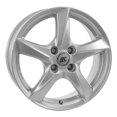 Abbildung von RC Design 4 loch 15Zoll 100mm Alufelge RC30 Kristallsilber lackiert 0620071064 Felge