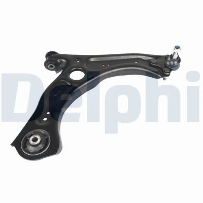Abbildung von DELPHI TC9126 Querlenker rechts, unten, vorne Stahlblech VOLKSWAGEN: Polo VI, T Cross, SEAT: IBIZA 5, Arona, SKODA: Kamiq