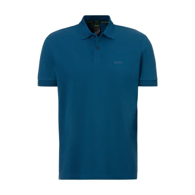 Abbildung von BOSS PIO Poloshirt, Herren, Größe: Large, Open blue