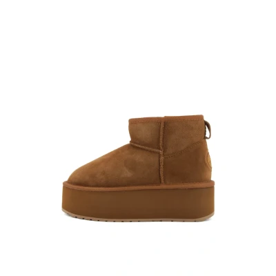 Abbildung von EMU Australia Chestnut Snowboot/Winterstiefel, Damen, Größe: 41, Beige Schuhe