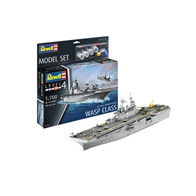 Abbildung von Model Set Assault Carrier USS WASP CLASS