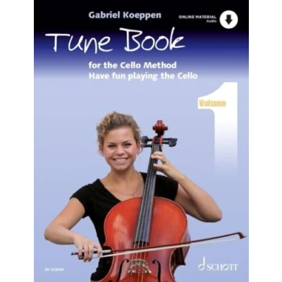Abbildung von Cello Method: Tune Book 1: Have fun playing the Cello. Buch 1. 1 3 Violoncelli, Klavier ad libitum. Spielbuch. (Koeppen Method, 1)