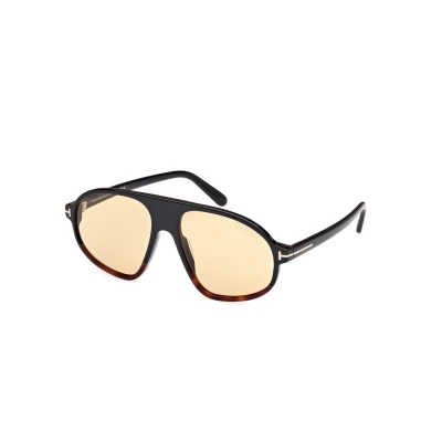 Abbildung von Tom Ford EROL Sonnenbrille, Herren, Größe: One Size, Avana brown