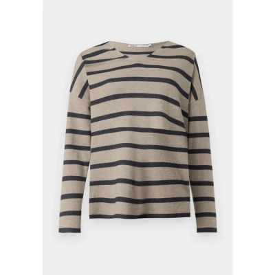 Abbildung von ONLY Onlamalio LIFE V NECK Strickpullover, Damen, Größe: Small, Humus
