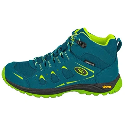 Abbildung von Brütting Outdoorstiefel Morelia Hikingschuh für Kinder, Größe: 29, Grün Nylon