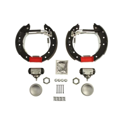 Abbildung von TRW GSK1138 Bremsensatz, Trommelbremse mit Radbremszylinder Superkit PEUGEOT: 106 II Schrägheck, 306 206 Schrägheck