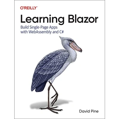 Abbildung von Learning Blazor: Build Single Page Apps with Webassembly and C#