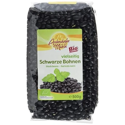 Abbildung von Antersdorfer Mühle Schwarze Bohnen, 6er Pack (6 x 500 g)