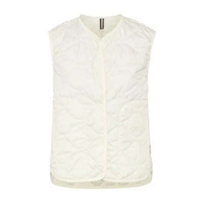 Abbildung von camel active MIT DRUCKKNÖPFEN Weste, Damen, Größe: 38, Bone white