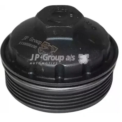 Abbildung von JP GROUP 1118550100 Deckel, Ölfiltergehäuse VOLKSWAGEN: Multivan 5 (7HM, Transporter Kastenwagen, Golf Schrägheck, AUDI: A3 Schrägheck