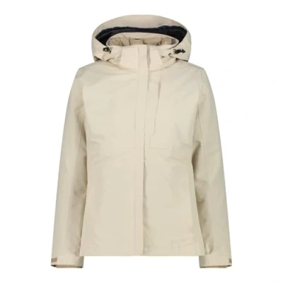 Abbildung von CMP Woman Jacket Zip Hood Detachble Inn.Jacke, Creme, 42