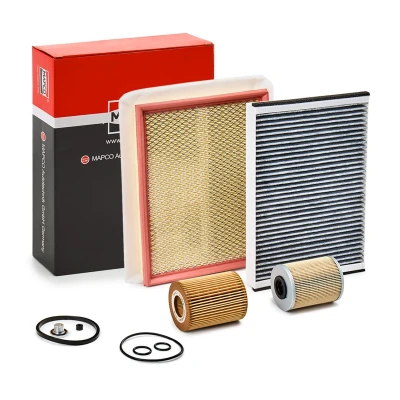 Abbildung von MAPCO 68728 Filter Satz fünfteilig OPEL: Astra H GTC, Caravan, Schrägheck