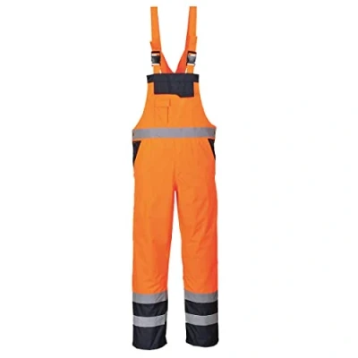 Abbildung von Portwest Winterlatzhose, gefüttert, Größe: L, Farbe: Orange, S489ORRL