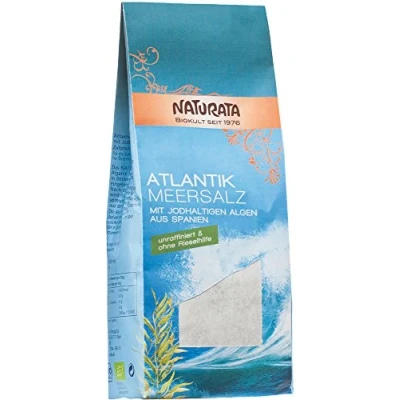 Abbildung von Naturata Atlantik Meersalz, mit jodhaltigen Bio Algen (1 x 500 gr)