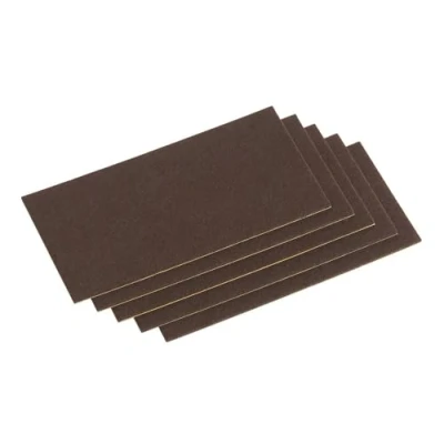 Abbildung von Metafranc WU0645426 Filzpads quadratisch, selbstklebend braun (L x B) 200 mm 100 1 Satz