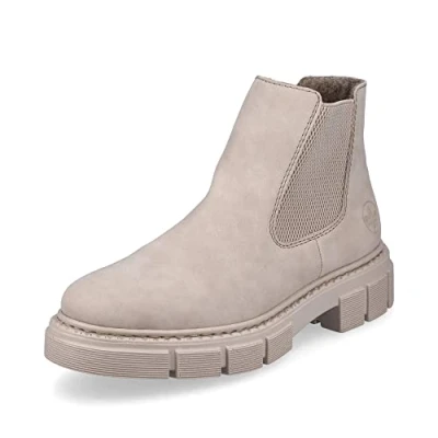 Abbildung von Rieker Plateaustiefelette, Damen, Größe: 41, Ginger/ginger Schuhe