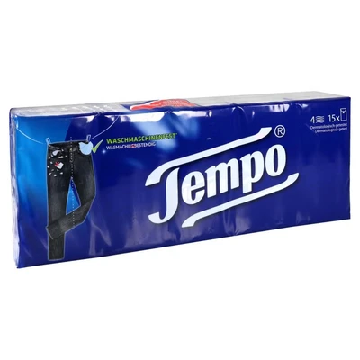 Abbildung von Tempo Taschentücher Klassik 4 lagig 15 x 10 Tücher