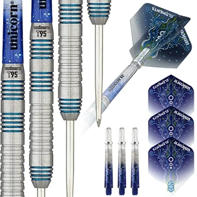 Abbildung von Unicorn Tungsten Dartpfeile, Wolfram, T95 Core XL, 21 g, blau