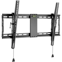 Abbildung von Goobay 49929 TV Wandhalterung Pro TILT (L) 37&quot; bis 70&quot; (94 178 cm), 70 Kg, neigbar, seitliche Verschiebung, Schwarz