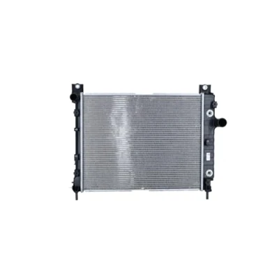 Abbildung von NRF 58367A Kühler, Motorkühlung Aluminium 597 475 33 mit Anbauteilen Kühlrippen gelötet DODGE: Dakota II