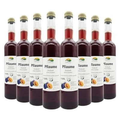 Abbildung von BLEICHHOF® Pflaumensaft Direktsaft, vegan (8x0,47l)