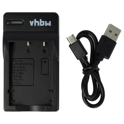 Abbildung von vhbw USB Ladegerät Ladekabel kompatibel mit Kamera Praktica DVC 5.4 FHD, HDMI, 5.5 5.6 5.7 6.1, 7.1Z.