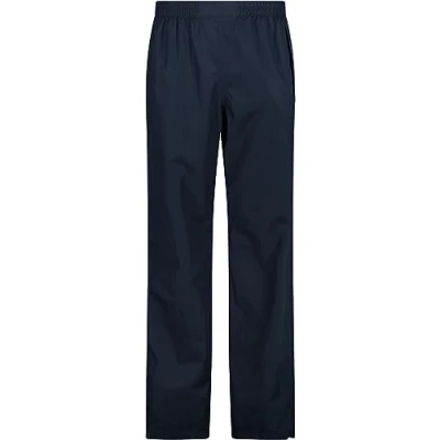 Abbildung von CMP Ripstop Herren Regenhose mit seitlichem Reißverschluss, Schwarz Blau, L