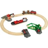 Abbildung von BRIO Container Hafen SET Wasserspielzeug für Kinder, Größe: One Size, Multicoloured