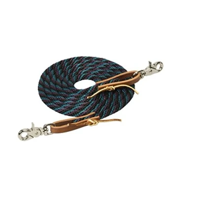 Abbildung von Weaver Leather Poly Roper Zügel, Midnight Sky/Wildflower/Fichte Ridge, 0,95 x 2,4 m