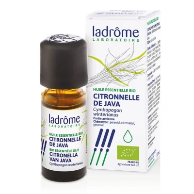 Abbildung von Ladrome Citronellaöl Bio Ätherisches Öl 10 ml Insektenabwehr