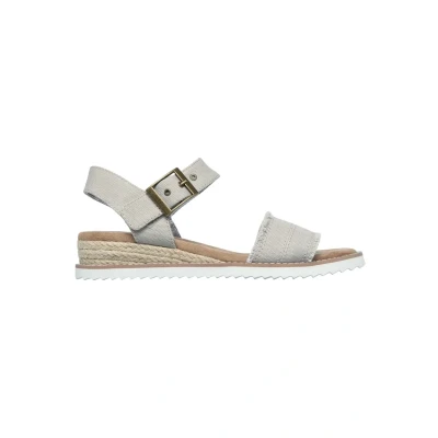 Abbildung von Skechers Damen Desert KISS Adobe Princess Sandals, Light Taupe Canvas, 40 EU