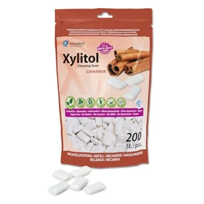 Abbildung von Xylitol Chewing Gum Refill Zimt 200 Kaugummis