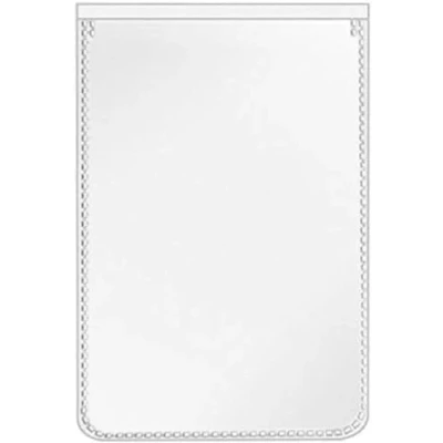 Abbildung von VELOFLEX 3117500 Schutz und Ausweishülle 57 x 88 mm, PP Folie, mit Einreißschutz, dokumentenecht, 20 Stück, Impfpasshülle, Hülle für Immunausweise