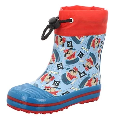 Abbildung von Beck Piraten Gummistiefel für Kinder, Größe: 23, Blau Schuhe