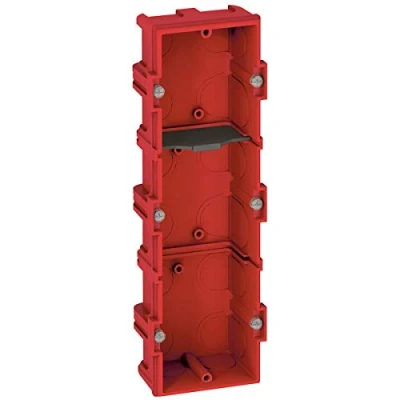 Abbildung von Legrand 080143 BATIBOX UP DOSE 3 F T=40MM