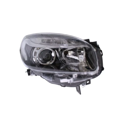 Abbildung von ABAKUS 551 1194RMLDEM2 Scheinwerfer rechts H7, WY21W, W5W schwarz ohne Lampenträger mit Stellmotor für LWR PX26d RENAULT: Koleos I