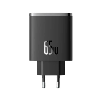 Abbildung von Baseus Travel Charger Cube Pro GaN Quick C+C+U, 65W, Black EU (P10152301113 00)
