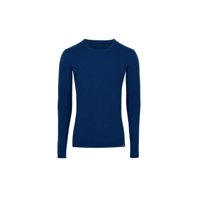 Abbildung von Danish Endurance Merino LONG Sleeve Shirt Unterhemd/shirt, Herren, Größe: Large, Navy