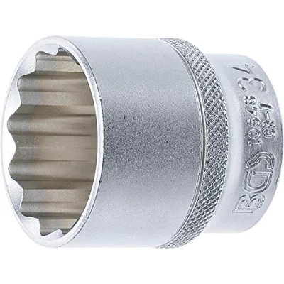 Abbildung von BGS 10648 Steckschlüssel Einsatz Zwölfkant 12,5 mm (1/2&quot;) SW 34