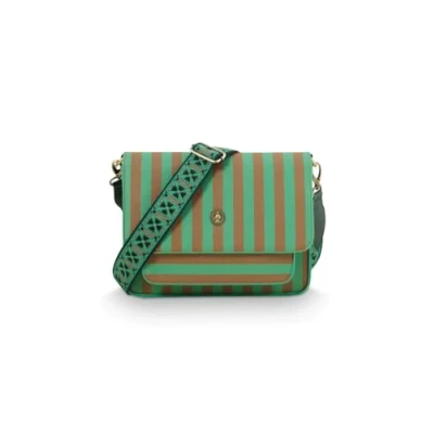 Abbildung von Pip Studio Fenna Medium Stripe Umhängetasche, Damen, Größe: One Size, Green