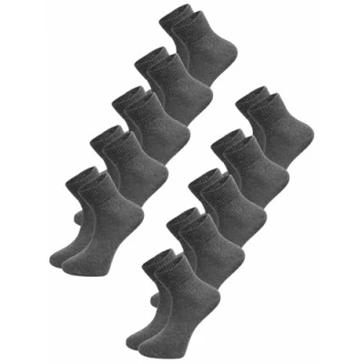 Abbildung von Tazzio 10 PACK Socken, Herren, Größe: 39 42, Anthrazit