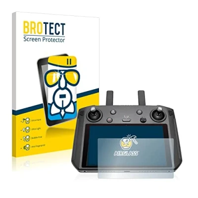 Abbildung von BROTECT Schutzglas für DJI Smart Controller Schutzfolie Panzer Folie Glas [Extrem Kratzfest 9H, Anti Fingerprint, Ultra Transparent]