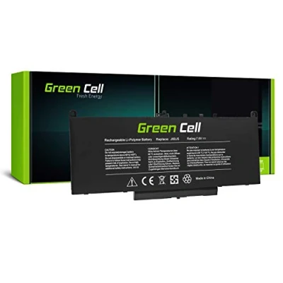 Abbildung von Green Cell Laptop Akku Dell J60J5 J6OJ5 01W2Y2 0242WD 0MC34Y für Latitude E7270 E7470
