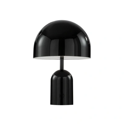 Abbildung von Tom Dixon LED Akku Tischlampe Bell Portable, schwarz, IP44