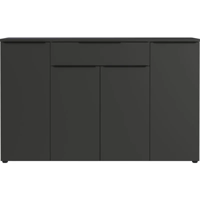 Abbildung von GERMANIA Sideboard &quot;Mailand&quot;, mit einer Schublade und 4 Türen, in graphit &amp; weiß verfügbar